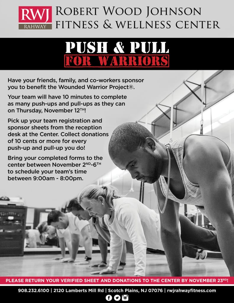 Pull Pull Warriors 2015 RWJ Rahway Fitness & Wellness Center