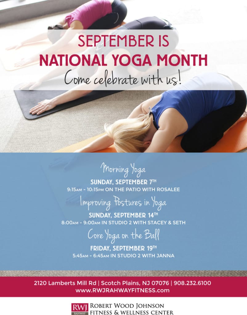 September is National Yoga Month!