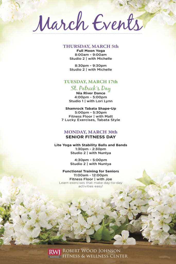 Rahway March 2015 Events